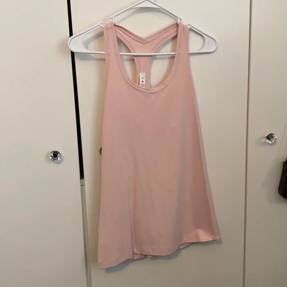 Lulu lemon pink tank top